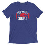 Jurassic Squat Men's Tri-Blend Tee