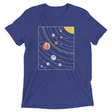 9 Planets Men's Tri-Blend Tee