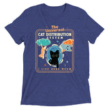 The Universal Cat Distribution System Men's Tri-Blend Tee