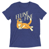 Feline Fine Men's Tri-Blend Tee