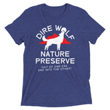 Dire Wolf Nature Preserve Men's Tri-Blend Tee