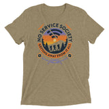 No Service Society Men's Tri-Blend Tee
