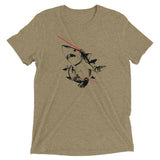 Sharks With Lasers Men's Tri-Blend Tee