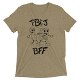 Peanut Butter And Jelly - BFF Men's Tri-Blend Tee