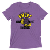 Sweet On The Inside Men's Tri-Blend Tee
