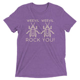 Weevil Weevil Rock You! Men's Tri-Blend Tee