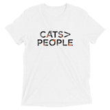 Cats>People Men's Tri-Blend Tee