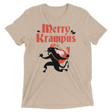 Merry Krampus Men's Tri-Blend Tee