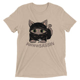 Awwwsassin Men's Tri-Blend Tee