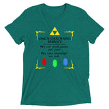 Link's Gardening Service Men's Tri-Blend Tee