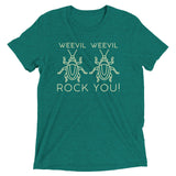 Weevil Weevil Rock You! Men's Tri-Blend Tee