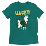 Llucky Llama Men's Tri-Blend Tee
