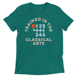 Trained In The Classical Arts Men's Tri-Blend Tee