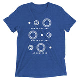 Lunar Eclipse Solar Eclipse Apocalypse Men's Tri-Blend Tee
