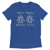 Weevil Weevil Rock You! Men's Tri-Blend Tee