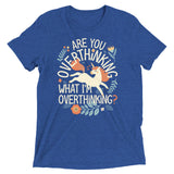 Are You Overthinking What I'm Overthinking? Men's Tri-Blend Tee