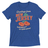 Greetings From New Jersey Men's Tri-Blend Tee