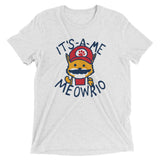 It's-a-me Meowrio Men's Tri-Blend Tee