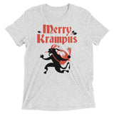 Merry Krampus Men's Tri-Blend Tee