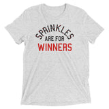 Sprinkles Are For Winners Men's Tri-Blend Tee
