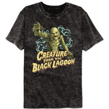 Universal Monsters Black Lagoon Shuffle Mineral Wash T-Shirt