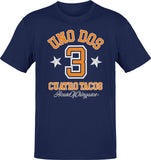 Premium Bella Canvas Uno Dos Tres Cuatro Tacos OG Jersey Tee