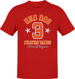 Premium Bella Canvas Uno Dos Tres Cuatro Tacos OG Jersey Tee