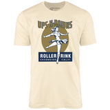 Ups-N-Downs - Escondido, CA - Vintage Roller Rink - Unisex T-Shirt