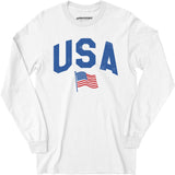 USA Flag - Long Sleeve T-Shirt