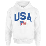 USA Flag - Unisex Hoodie