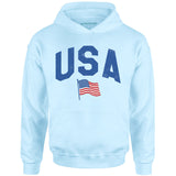 USA Flag - Unisex Hoodie