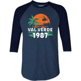 Val Verde 1987 - 3/4 Sleeve Raglan T-Shirt