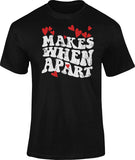 Premium Nothing Makes Sense When We're Apart Vday Tee ( Makes When Apart )