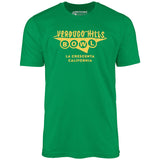 Verdugo Hills - La Crescenta, CA - Vintage Bowling Alley - Unisex T-Shirt