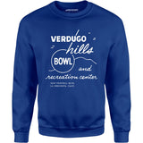 Verdugo Hills v2 - La Crescenta, CA - Vintage Bowling Alley - Unisex Sweatshirt