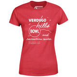 Verdugo Hills v2 - La Crescenta, CA - Vintage Bowling Alley - Women's T-Shirt