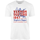Vernon Dusters - Texas - Vintage Defunct Baseball Teams - Unisex T-Shirt
