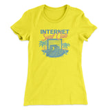 Internet Surf Club Funny Women's T-Shirt