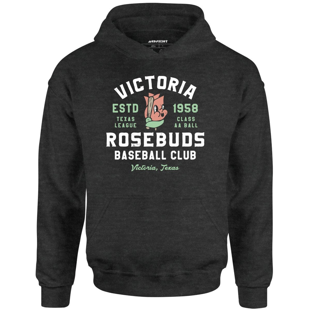 Victoria Rosebuds - Texas - Vintage Defunct Baseball Teams - Unisex Hoodie