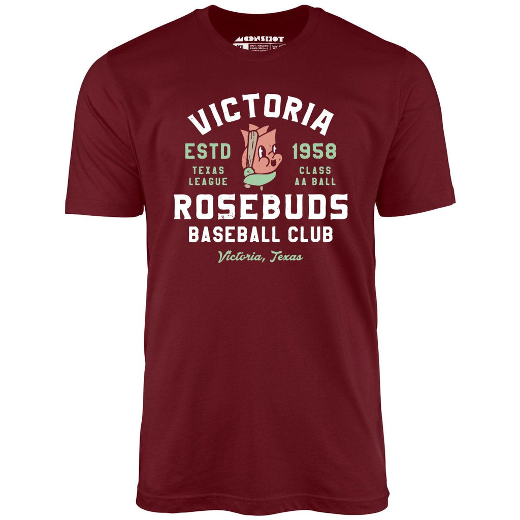 Victoria Rosebuds - Texas - Vintage Defunct Baseball Teams - Unisex T-Shirt