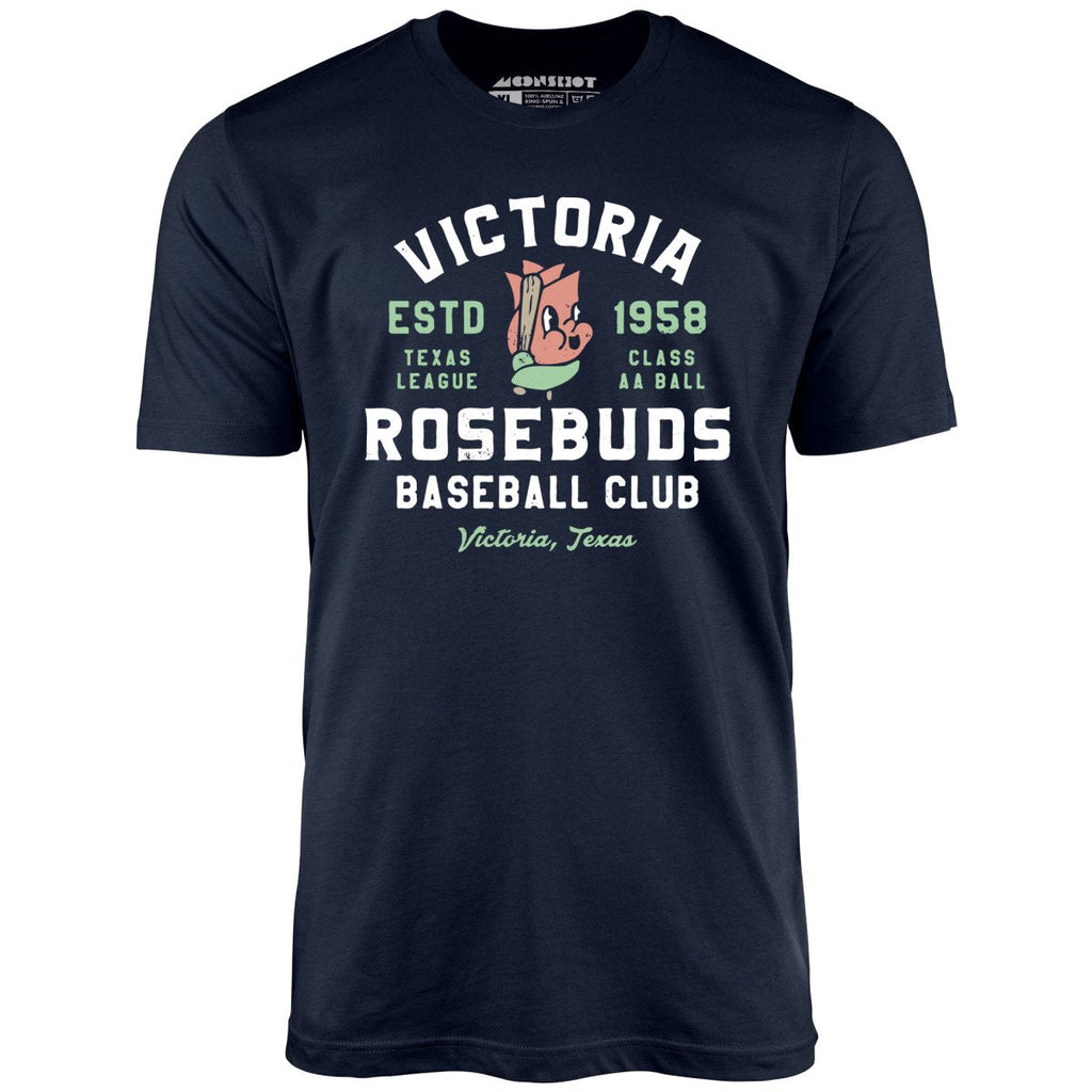 Victoria Rosebuds - Texas - Vintage Defunct Baseball Teams - Unisex T-Shirt