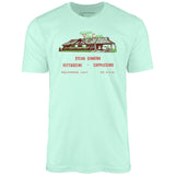 Villa Capri - Hollywood, CA - Vintage Restaurant - Unisex T-Shirt