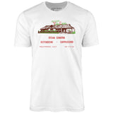 Villa Capri - Hollywood, CA - Vintage Restaurant - Unisex T-Shirt