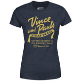 Vince and Paul's Steakhouse - Los Angeles, CA - Vintage Restaurant - Women's T-Shirt