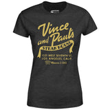 Vince and Paul's Steakhouse - Los Angeles, CA - Vintage Restaurant - Women's T-Shirt