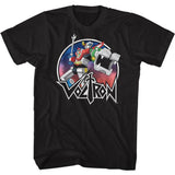 Voltron Circle Robot Sketch Boyfriend Tee