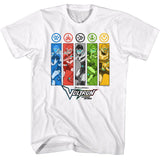 Voltron - Rectangles And Icons Boyfriend Tee