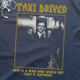 90S ROBERT DE NAIRO 'TAXI DRIVER' HEAVYWEIGHT BLACK T-SHIRT