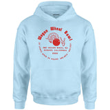 Wagon Wheel Bowl - Oxnard, CA - Vintage Bowling Alley - Unisex Hoodie