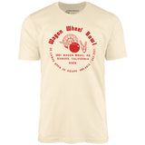 Wagon Wheel Bowl - Oxnard, CA - Vintage Bowling Alley - Unisex T-Shirt
